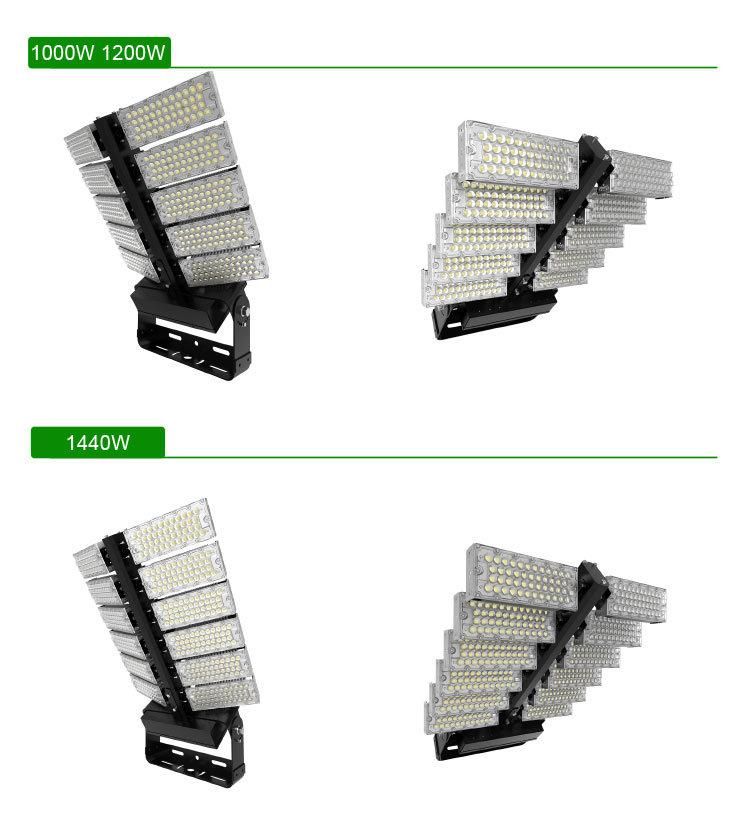 High Lumen Die Casting Aluminum Alloy Housing 720W LED Flood Lights