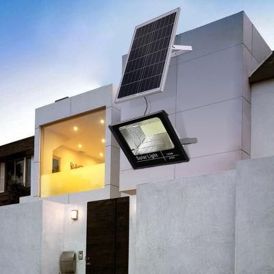 2022 High Efficiency Super Bright Waterproof 60W Outdoor LED Solar Floodlight Garden Light Solar Light