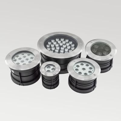 IP65 Professional Recessed Garden Buried Outdoor Waterproof Inground Lighting LED Underground Light