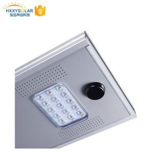 Outdoor Waterproof IP65 Motion Sensor All in One Solar LED Street Light 15W