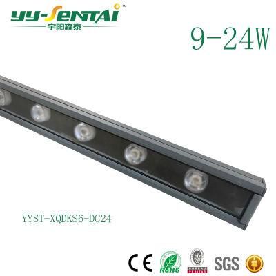 High Power 18W LED Wallwasher Light Ce RoHS DMX 512 RGB IP65 Light Outdoor Waterproof Wall Washer