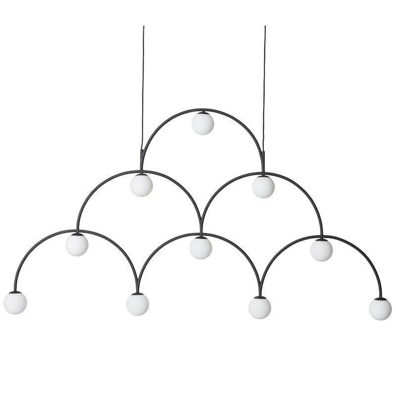 2022 Modern Geometric Line Chandelier Nordic Iron Art Lamps Postmodern Simple Stylist Pendant Light