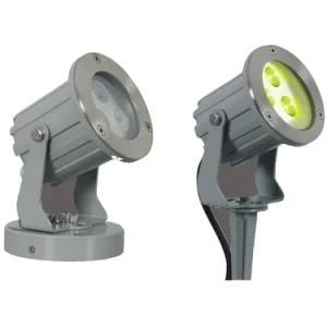 IP65 3X3w RGB High Power LED Landscape Light with CE RoHS