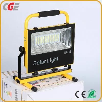 Integrated All in One IP65 Rechargeable 50W/100W/150W Solar LED Flood Lamp