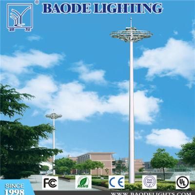 30m with 10PCS 1000W High Mast Lighting Pole