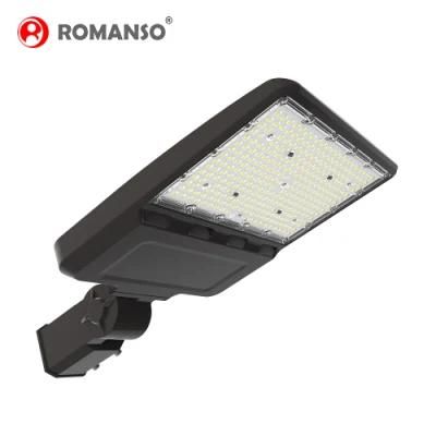 High Luminous Certification IP66 Waterproof Road Lamp 240W 300W Street 70ra LED Shoebox Area Light