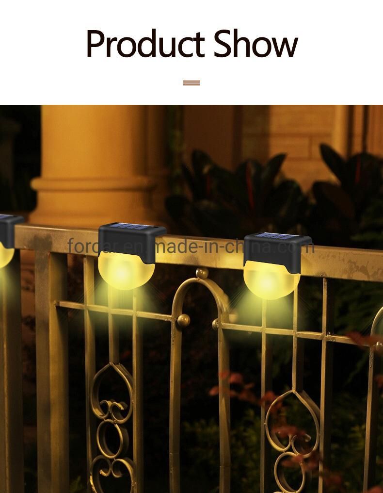 Outdoor Decoration Stepstair Solar Waterproof Garden Light/Solar Step Lights
