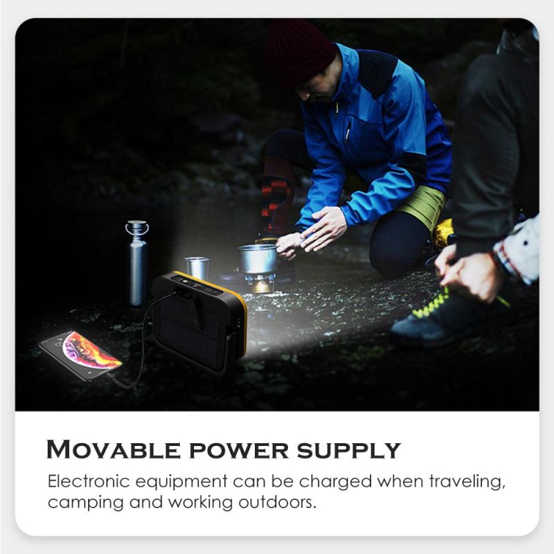 Portable Outdoor Waterproof Rechargeable Picnic Camping LED Solar Flood Light