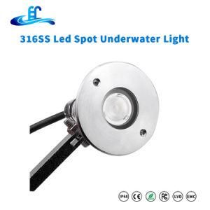 3in1 RGB LED IP68 Underwater Spot Light with Edison Chip