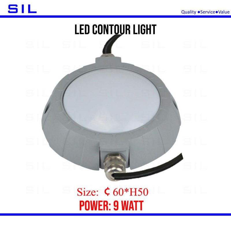 LED Point Lighting AC220V or DC24V Aluminum Base LED Cross Star Light for Outdoor Building Design Big Size LED Pixel Light