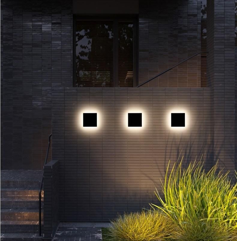 Waterproof Outdoor Lighting Modern Wall Light Outdoor LED Lamp Courtyard Exterior Sconce Lamp (WH-HR-13)