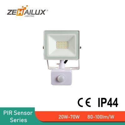 High Lumen Wireless PIR Motion Sensor IP65 Outdoor 20W LED Floodlight