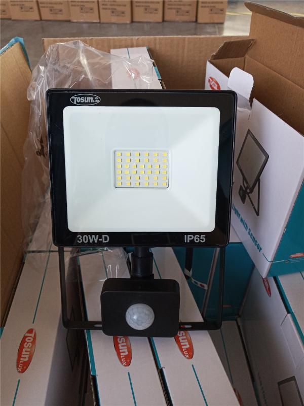 30W LED Flood Light with PIR Sensor