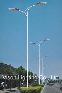 Double Arms Street Lighting Pole LED Lamp