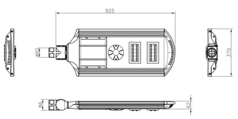 20W Solar LED Street Light