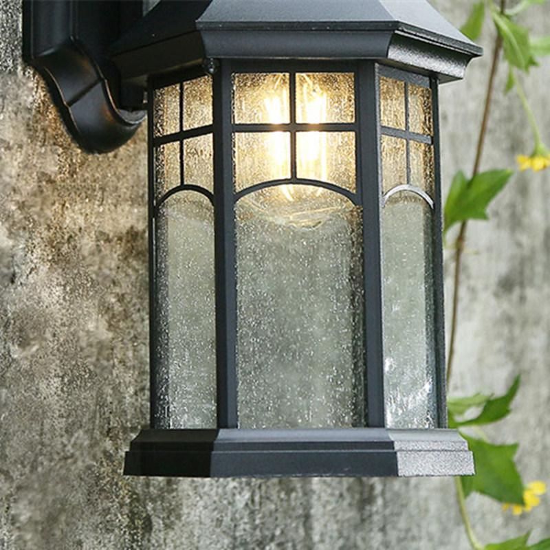 Retro Wall Lamp Villa Corridor Residential Porch Decorative Bra Waterproof Village Exterior out Door Lamp (WH-HR-48)