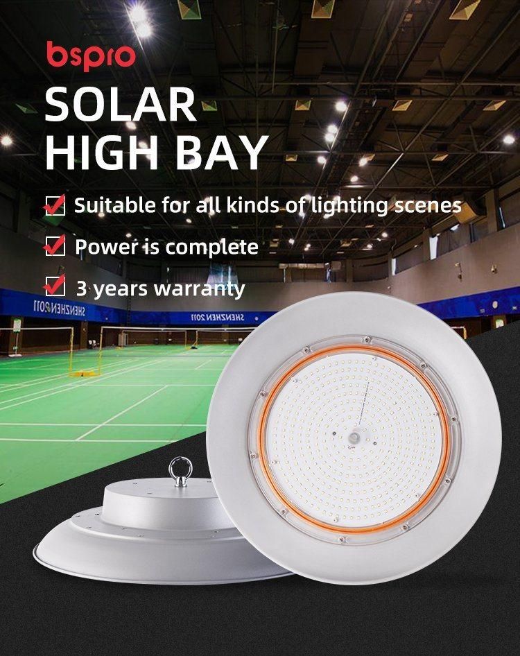 Bspro Flood Lighting Wholesale IP65 300W UFO Outdoor Warehouse The Basketball Court Solar Flood Light