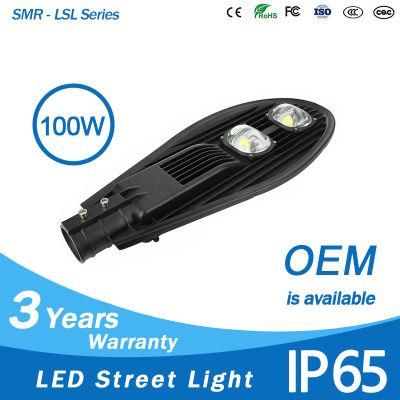 Waterproof IP65 Outdoor COB 50W 100W 150W 200W Road Lamp Aluminium LED Street Light