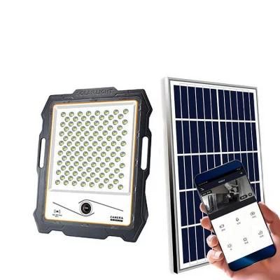 WiFi Solar Lights Security Powered Wireless Cameras with Camera with Flood Stadium 200W LED Camera Flood Light