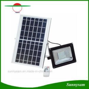 Solar Powered Remote Control Outdoor Lighting 10W 20W 30W 50W Solar Flood Light Solar Garden Light