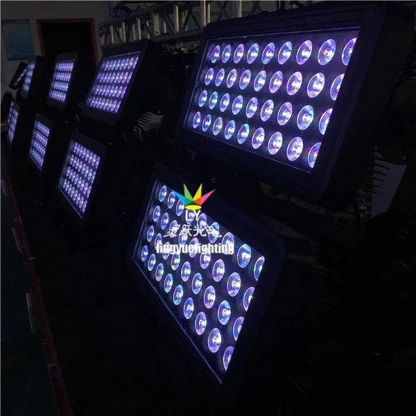 Outdoor DMX 72X12W LED City Color Light Wall Washer