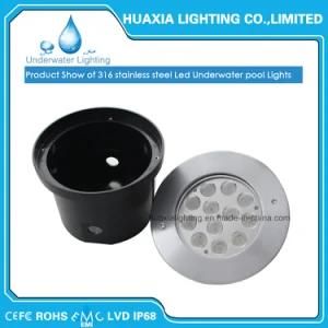 IP68 Recrssed Underwater LED Lights for Waterproof with PC Base