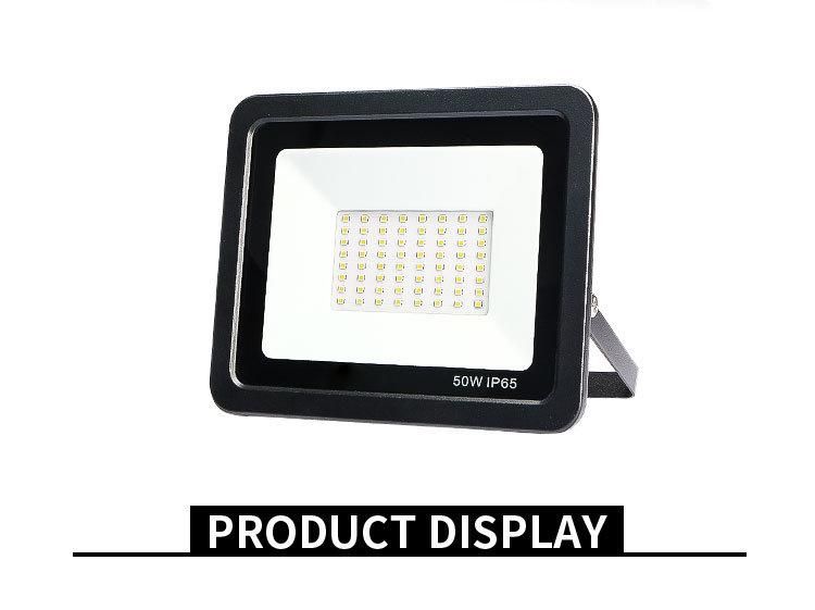 Outdoor Rechargeable High Power LED Flood Light 200W IP67 Ultra Thin Flood Lights