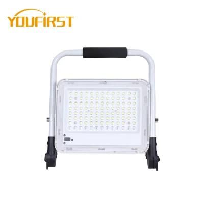 Outdoor Waterproof IP65 100W 200W LED Rechargeable Flood Light