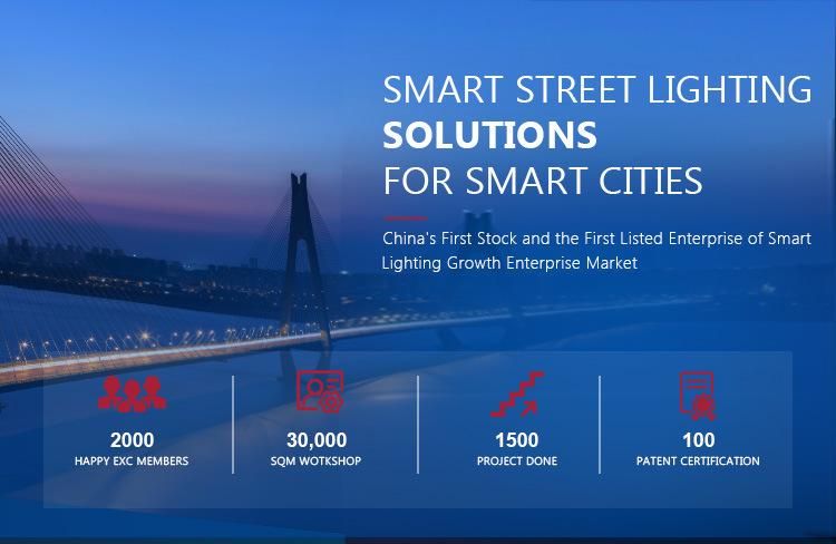 High Lumen Outdoor 200W Power Smart LED Solar Street Lights
