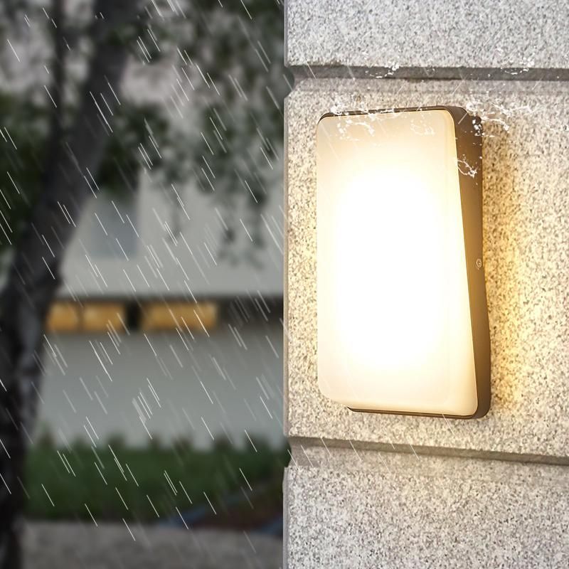 Indoor Bathroom Outdoor Simple Modern LED 10W Waterproof Wall Lamp (WH-HR-15)