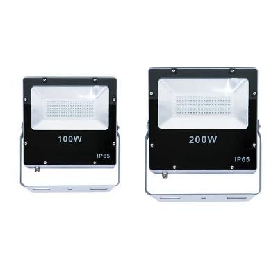 LED Flood Light with Meanwell Driver CE TUV RoHS Certificate LED Lighting 50W to 200W Industrial Light Waterproof IP65