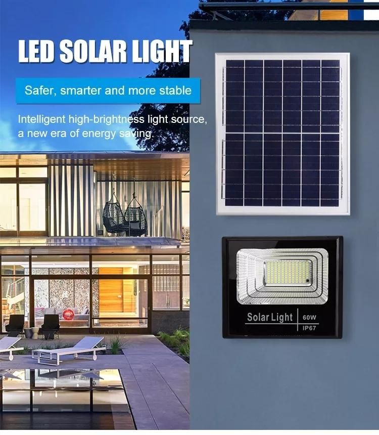 Outdoor IP67 40W Remote Control Solar LED Flood Light