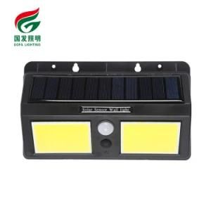 High Quality COB SMD LED Garden Waterproof Light Motion Sensor Outdoor LED Solar Wall Light for Emergency