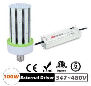 100W LED Corn Street Lights 360 Degree Lights 347V 480V Ce RoHS