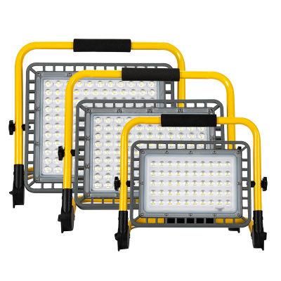 Die Casting Aluminium High Quality LED Charging Flood Light 100W