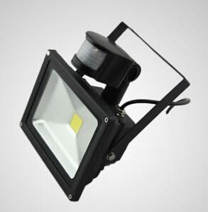 20W 1800lm Ce/EMC/RoHS LED Floodlight with Motion PIR Sensor