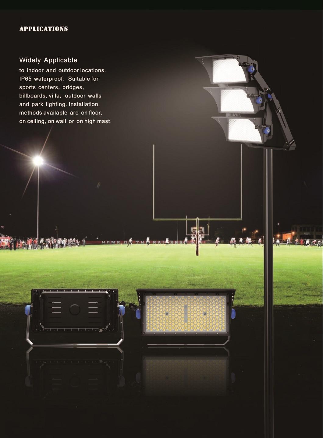 9 12 20 Meter 500W 1000W 1500W 2000W LED Flood Street High Mast Light