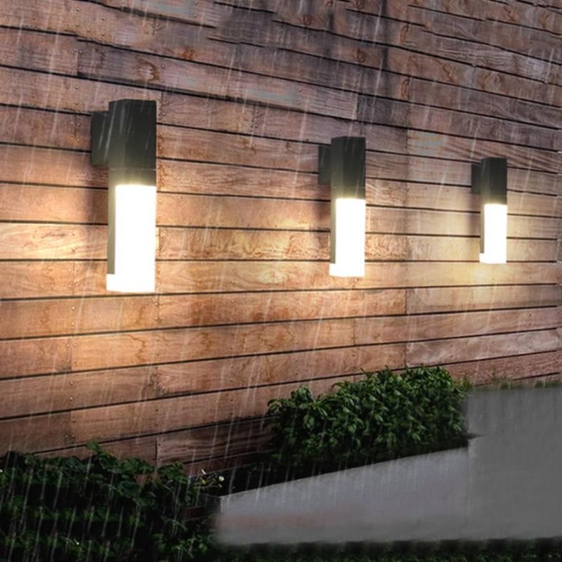 Outdoor Waterproof LED Wall Light PIR Human Body Motion Sensor Wall Lamp (WH-HR-05)