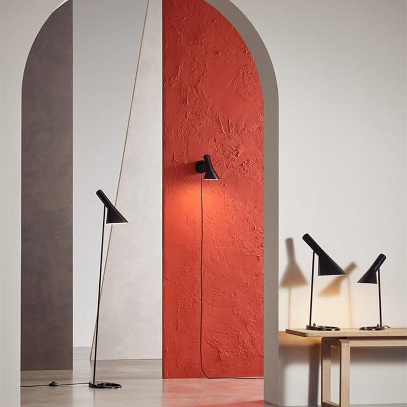 2022 Popular Black Simple Style Reading Lamp Living Room Bedroom Office Floor Lamp