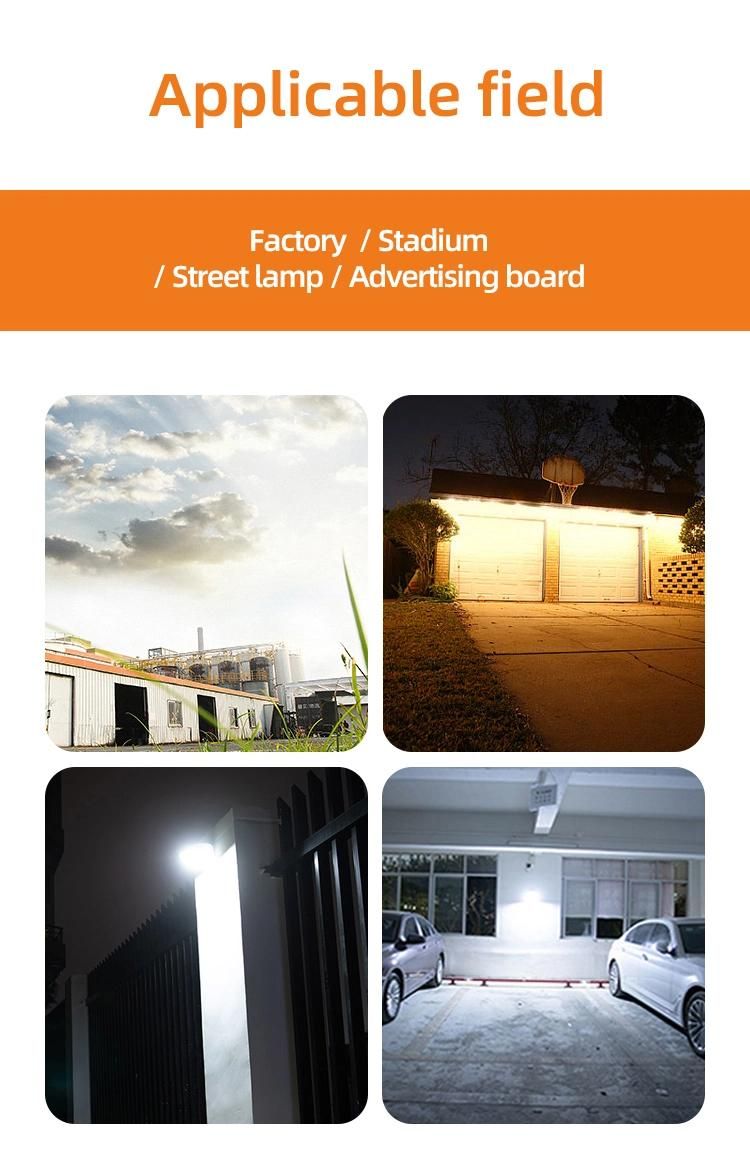 Parking Lot High Power IP66 11000 Lumen 85-265 Volt Waterproof RGB 100W LED Flood Light Outdoor