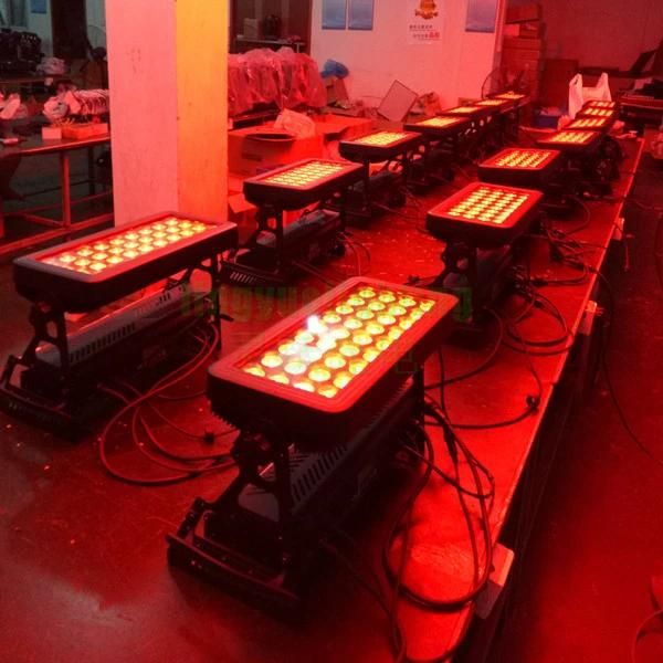 36PCS RGBW 4 in 1 Outdoor LED Wall Wash Light