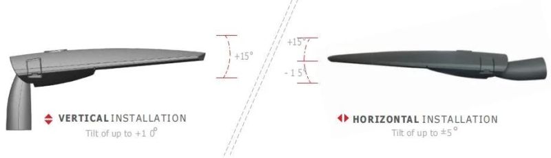 Integrated CCT Brightness 150W Street Light