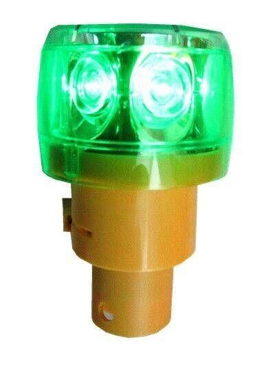 Plastic Safety LED Strobe Warning Lamp High Reflective / Barricade Cone Light
