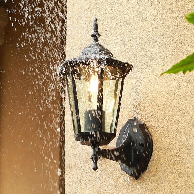 European Style Retro Outdoor Wall Light Balcony Sconce Lamp Waterproof Garden Modern Outdoor Light (WH-HR-70)