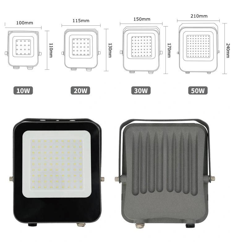 Architectural Tennis Court Reflector 50W LED Lamp Floodlight Outdoor Flood Lights