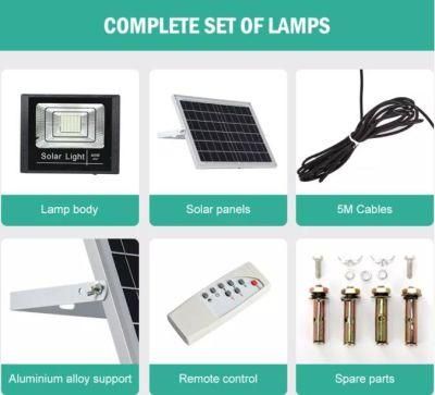 Intelligent Remote Control Solar Floodlight