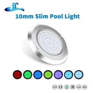 IP68 DC12V RGB Ultra Thin 316ss Slimline LED Pool Light