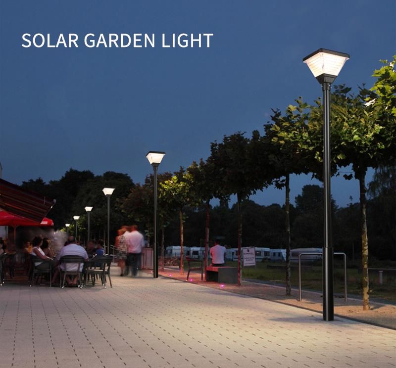 2022 Popular Outdoor IP65 Die-Casting Aluminum LED Courtyard Solar Garden Street Lights Lamp Solar Light