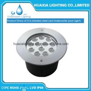 316 Stainless Recessed Underwater Light