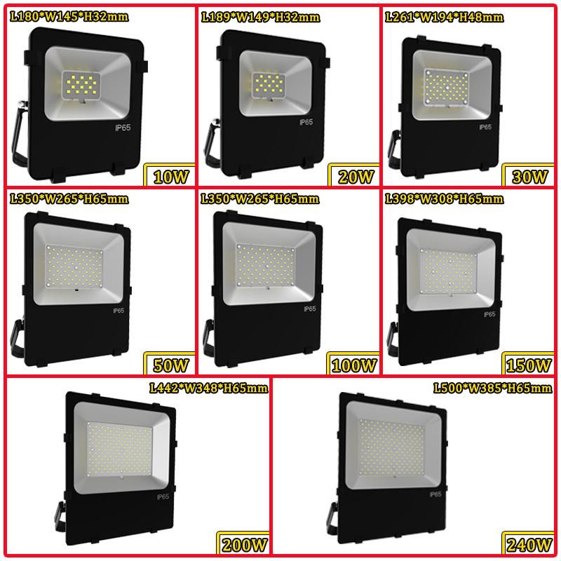 3 Years Warranty 100W IP65 LED Floodlight Flood Light for Sports Fields